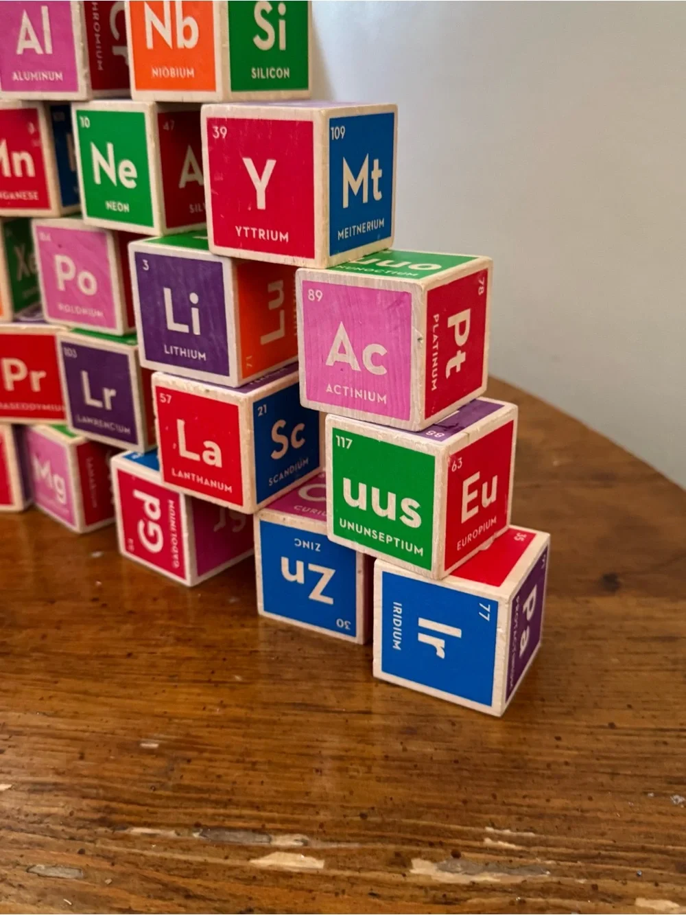 Uncle Goose Periodic Table Blocks 20 Total Toy Blocks They do have some nicks an